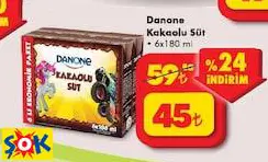 DANONE KAKAOLU SÜT 6X180 ML DANONE KAKAOLU SÜT 6X180 ML